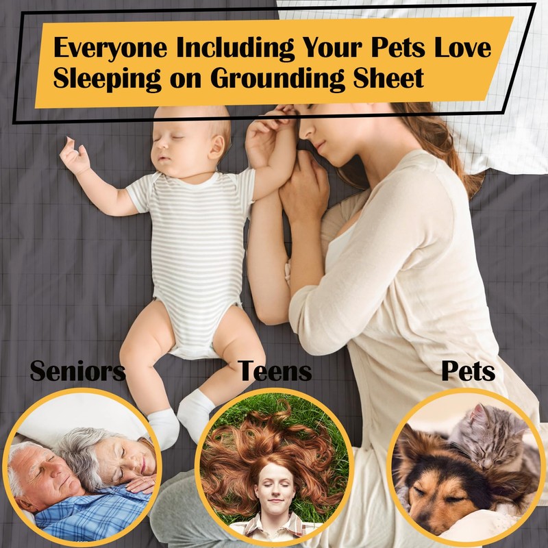 Grounding Bed Sheet in EU Standard, Grounding Sheet for Better