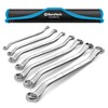 DURATECH 7-Piece Anti-slip Offset Box Wrench Set, Bolt Extractor Wrench