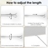 Easy Pull Telescopic Draw Blind Tilt Wand, 13-24in Length Adjustable