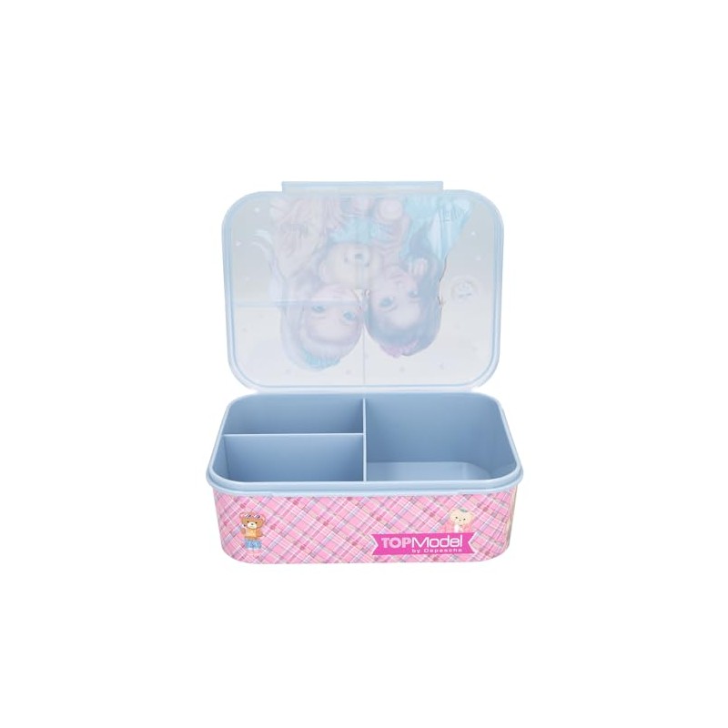 Depesche TOPModel Team Teddy 13255 Lunch Box in Pink with