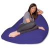 Big Squishy Bean Bag Cover Only Lounge - Soft, Stretchy,