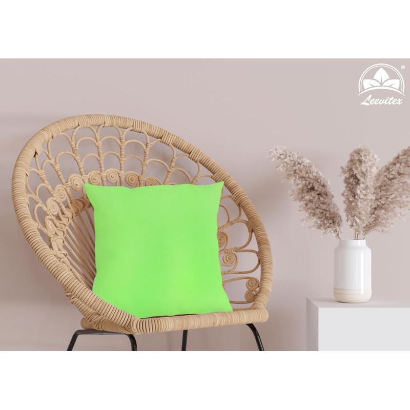 leevitex Jersey cushion cover, 40 x 40 cm, 100% cotton,