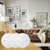 Gadgetzan Ceiling Cover Plate,5 Inch Round Electrical Box Cover Plate