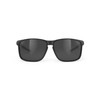 [RUDYPROJECT] OVERLAP Sunglasses, Overlap, Black Gloss Frame, Smoke Black Lens,