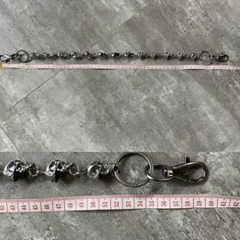 southbankstore Mens 59cm Skull Metal Vintage Hip Hop Gothic Punk Skeleton Pants Jeans Biker Purse Keychain Keychain 21 Metal 21 Metal 21 Metal 21 Metal 21 Metal 21 Metal, Metal