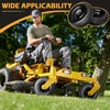 11x4.00-5 Flat Free Lawn Mower Tires, Zero Turn Mower Front