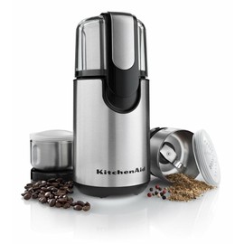 KitchenAid BCG211OB Blade Coffee and Spice Grinder Combo Pack - Onyx Black