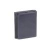 Leather Boxed Style wallet with large coin compartment LEAS, Genuine