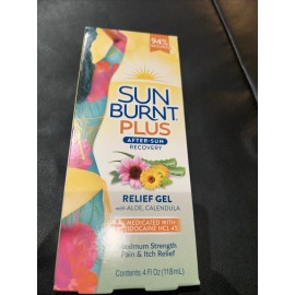 Sunburnt SUN BURNT After-Sun Daily Recovery Cooling Gel 6oz • EXP 11/27