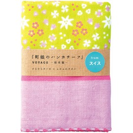 Poni Characters Gauze Towel South Wales, Daughter of the Handkerchief Voyage 舶来 Episode) Swiss Alpine Flowers 25 × 25 cm
