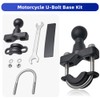U-Bolt Base Kit for Motorcycle Bike Handlebar Holder Mount 1"