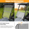 Club Car Precedent Windshield,Customize 5MM Thicken Windshield Replacement Fits Golf