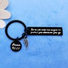 Dabihu Religious Gift Christian Keychain For He Will Order His