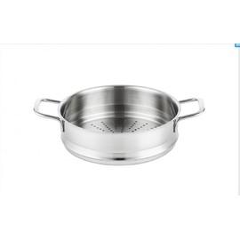 Prime Cook 3'' High Wall Stainless Steel Steamer Basket (9.45''/24CM)