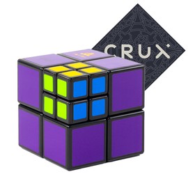 Meffert’s Pocketcube Puzzle - Very Difficult Unique Cube Style - Includes Crux Sticker