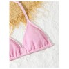 SHENHE - Traje de baño de 3 piezas para niña