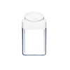 ClickClack Pantry Storage Container, 4.4 Quart, White, 701002