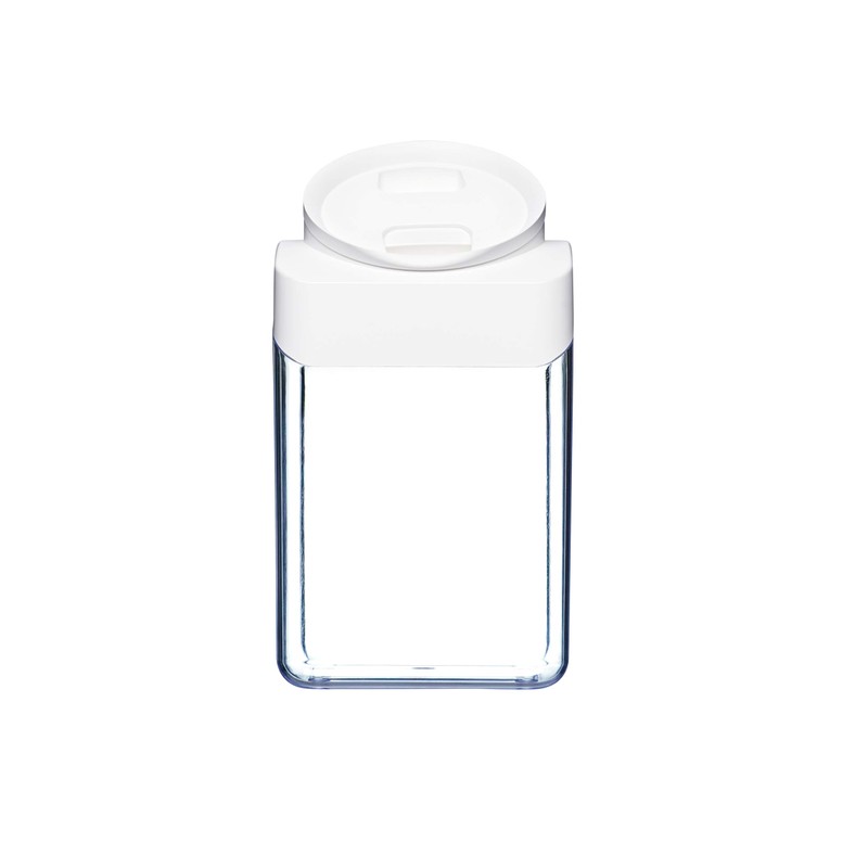 ClickClack Pantry Storage Container, 4.4 Quart, White, 701002
