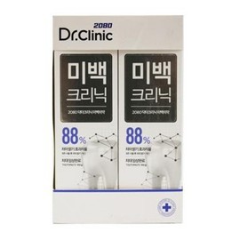2080 Doctor Clinic Whitening 120g 2 packs 2080 Doctor Clinic Whitening 100g 2 bites
