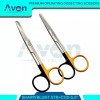 Avon Surgical 6pcs Premium Operating Scissors, 4.5in & 5.5in, Black