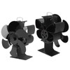 Stove Fan 6 Blades Greater Air Volume Low Noise Operation