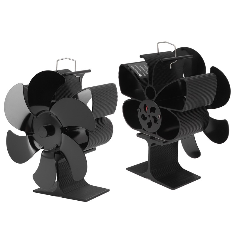 Stove Fan 6 Blades Greater Air Volume Low Noise Operation