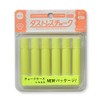 Japan 理化学 Dust Sleevless Fluorescent Yellow 6 Pieces of Chalk DCK – 6 – Y