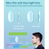 SKYOAK 2 Pack Refined Progressive Multifocus Reading Glasses Men, Blue