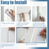 Preboun 3 Sets Dust Barrier Magnetic Dust Barrier Door Kit