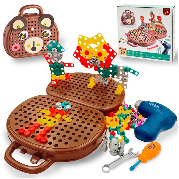 PICKONA 204 PCS 3D Take Apart Toys - Montessori Play