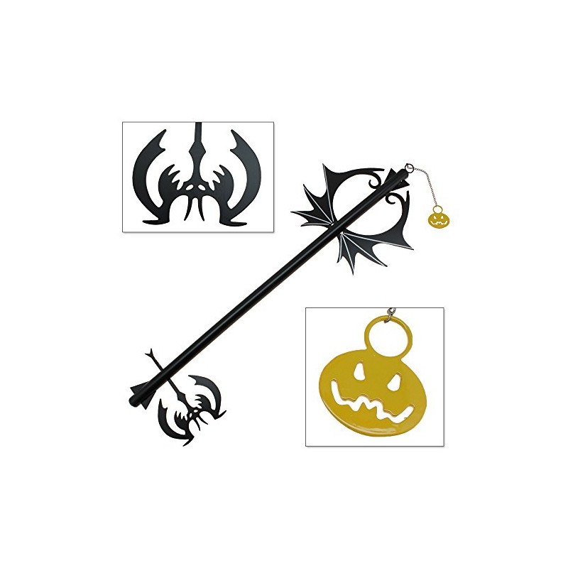 Pumpkin Hearts Oblivion Kingdom Keyblade Metal Replica Sword
