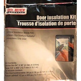 Tool Bench Hardware Door Shrink Film Insulation Kit