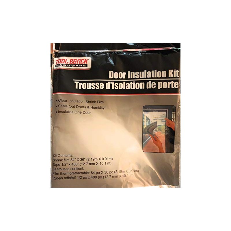 Tool Bench Hardware Door Shrink Film Insulation Kit