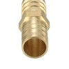 sourcing map 14 mm brass hose nozzle, pipe fitting, coupling
