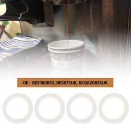 Micro Traders 10pcs Felt Washers Compatible with Sage Compatible with Breville Coffee Grinders 27mmx20mmx5mm Felt Ring BES980BSS BES875UK BCG820BSSUK