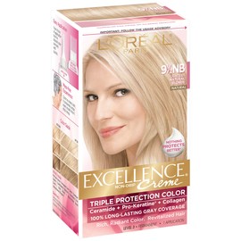 L'oreal Paris Excellence Creme Triple Protection Color, Natural Lightest Blonde 9 1/2 Nb