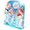 Seasonal Plants The Quintessential Quintuples Big Acrylic Table Clock, Approx.