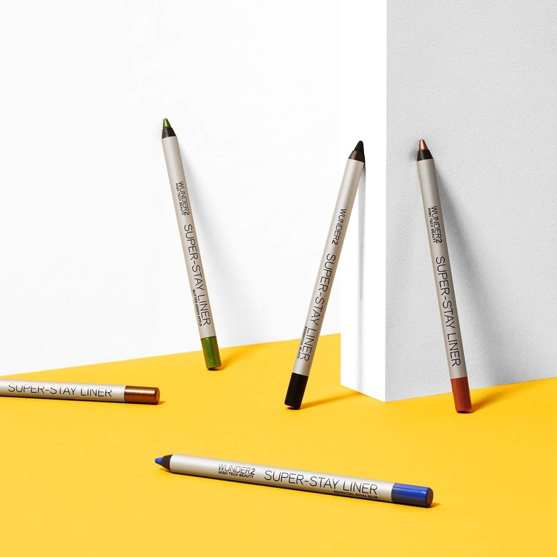 Wunder2 SUPER-STAY LINER Makeup Eyeliner Pencil Long Lasting Waterproof Eye