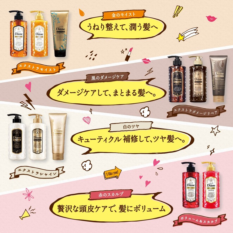 モイスト・ダイアン オイル トリートメント エクストラダメージリペア詰め替え 400ml