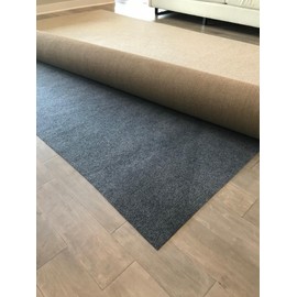 Teebaud 2' x 4' Reversible, Nonskid, Nonslip, Gripper Rug Underlay, Just Under 1/4" Thick, Safe for All Hard Floors and Carpet