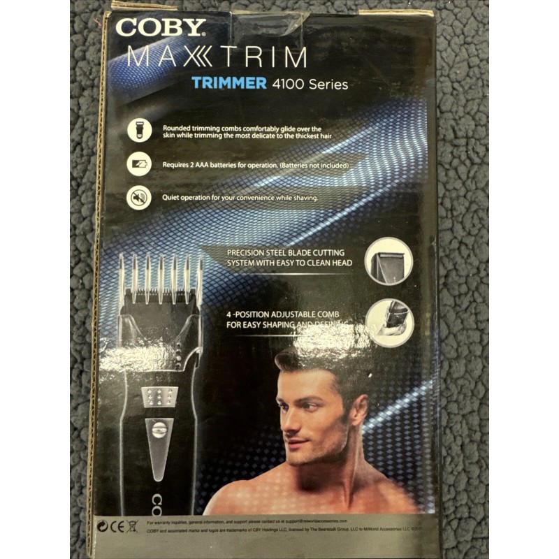 COBY MAX TRIM 4100 Professional Series Trimmer NEW