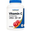 Nutricost Vitamin C with Rose Hips 1025mg, 240 Capsules