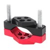 Windance 2pcs Motorcycle Bumper Clamp Bracket, Driving Fog Lights Holder,