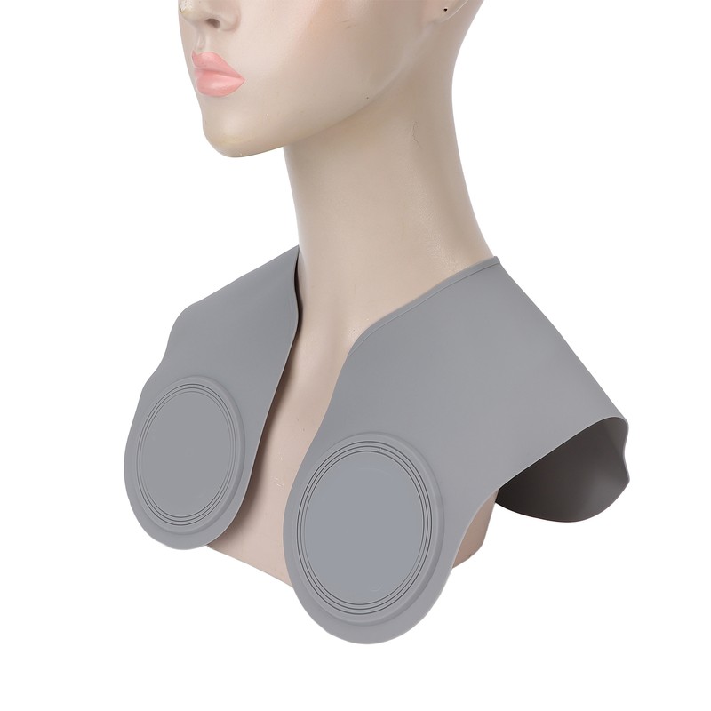 Haircut Neck Collar Soft Silicone Waterproof Hair Coloring Dyeing Neck