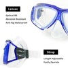 EnzoDate Optical Diving Gear Kit Myopia Snorkel Set, Different Strength