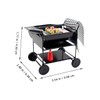 JOINPAYA 1 Set Mini Grill Dollhouse Grill Stand Grill Model