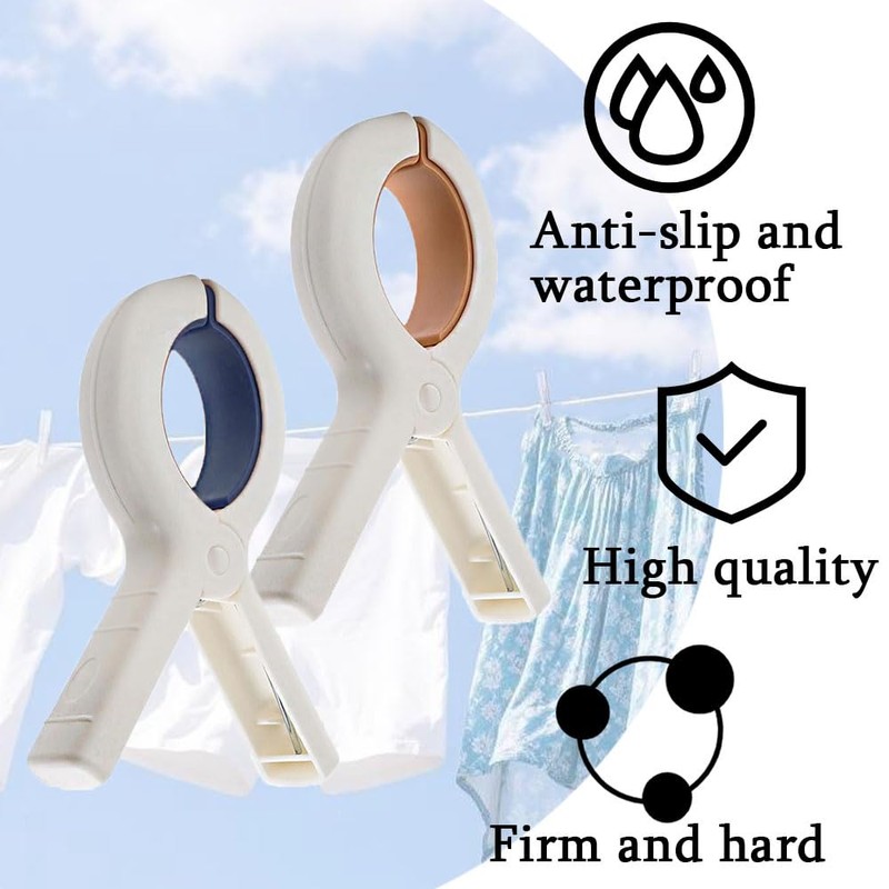 Towel Clips Beach Towel Pegs Set of 8 Packs Large