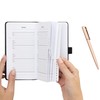 Evelay Address Book A-Z Blue Index Hard Back Cover Slim