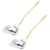 WANGCL 2 Pack Universal Side Mount Toilet Handle Tank Flush