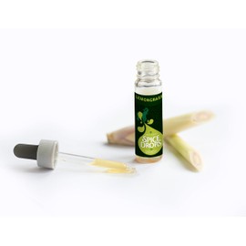 Holy Lama Spice Drops Lemongrass Extract – Great Taste Awards. Natural Cooking Ingredient, Savoury or Sweet, Thai, Healthy Drinks Recipes. Citrus Flavour 2 x 5ml Bottles